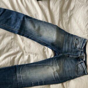 Kan Can for Maurices Straight Leg Distressed Jeans